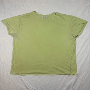 We The Free Light Green Short Sleeve Tee